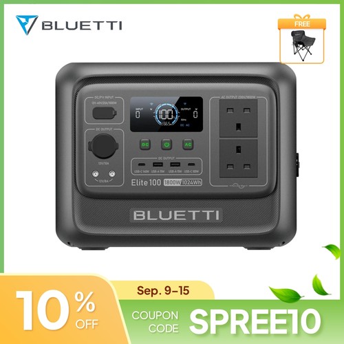 Bluetti elite 100 - bluetti, v2