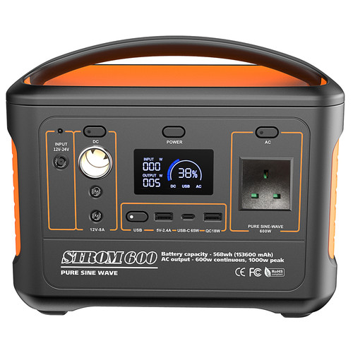 Strom600 portable power - portable, 568wh