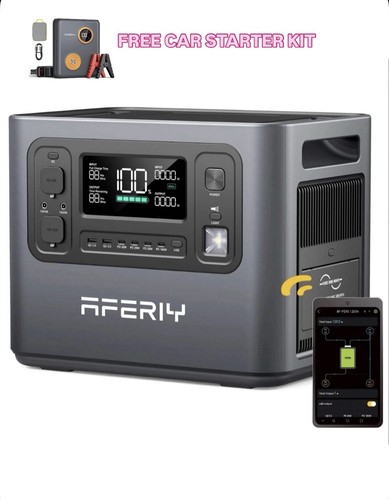Portable power station - power, 2400w