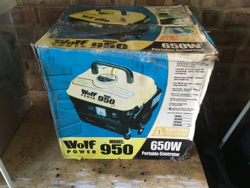 Portable generator 650w wolf - portable,