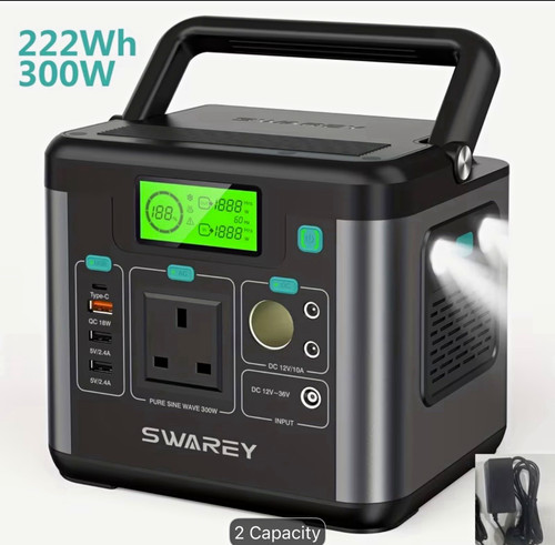 Swarey 222wh 300w portable - swarey,