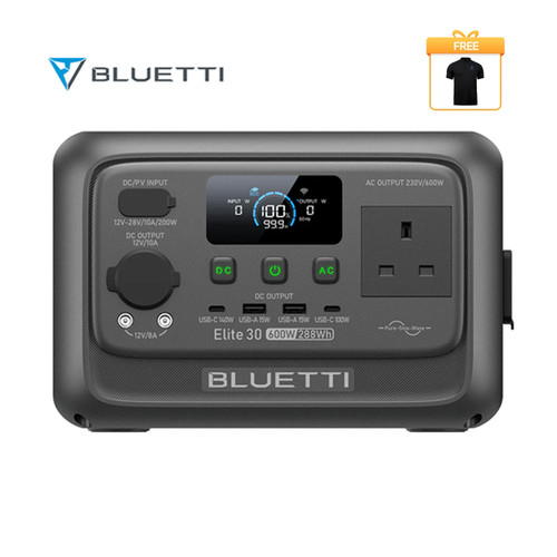 Bluetti elite 288wh 600w - elite,
