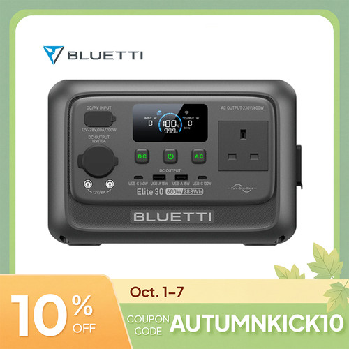 Bluetti elite 288wh - 30, 600w