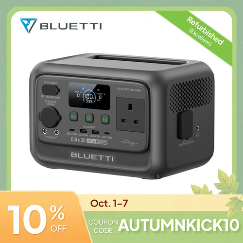 Bluetti elite 288wh 600w - v2,