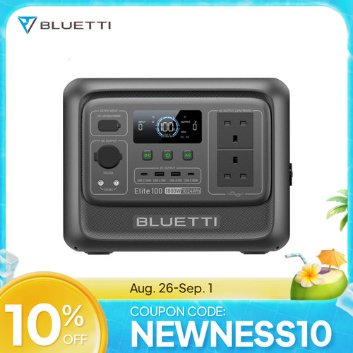Bluetti elite 100 1024wh - elite,