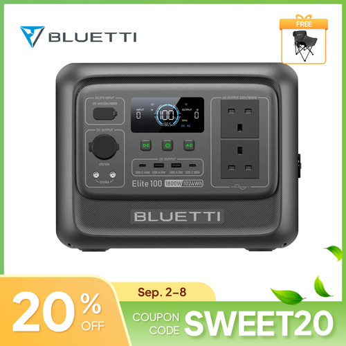 Bluetti elite 100 - elite, 1024wh