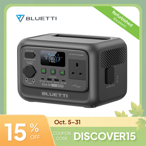 Bluetti elite 288wh 600w - v2,