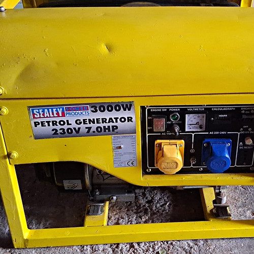 Sealey up170 3000w petrol - sealey,
