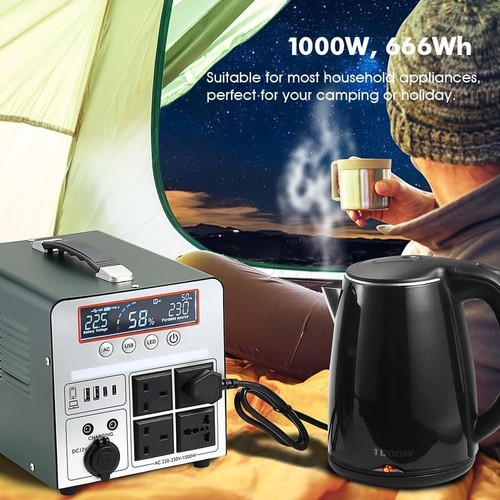 Power station 1000w 666wh - station, 1000w/666wh