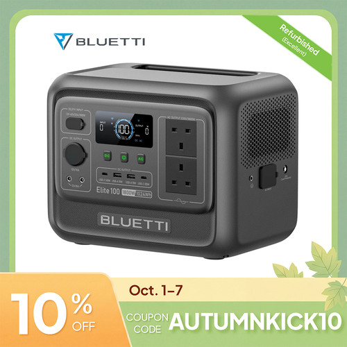 Bluetti elite 100 - bluetti, 1024wh