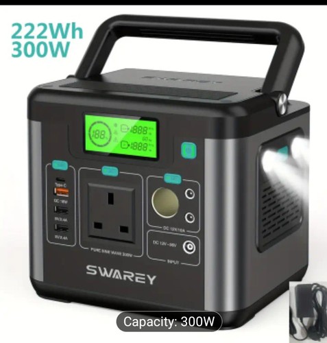 Swarey portable power station - power,