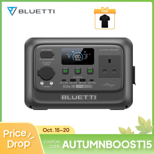 Bluetti elite 288wh 600w - elite, v2