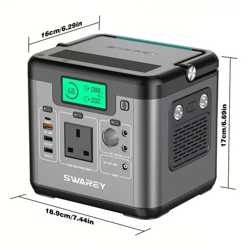 Swarey portable power station - power,