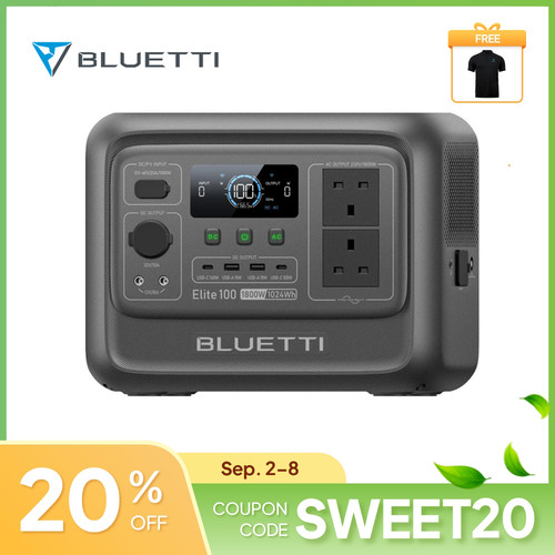 Bluetti elite 100 1024wh - elite, v2