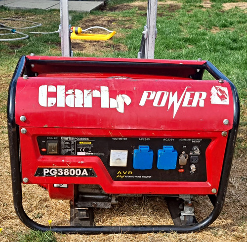 Clarke pg3800a 230v portable - pg3800a,