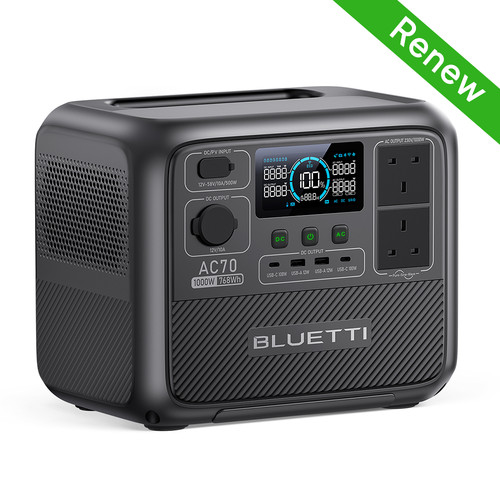 Bluetti ac70 768wh portable - ac70,